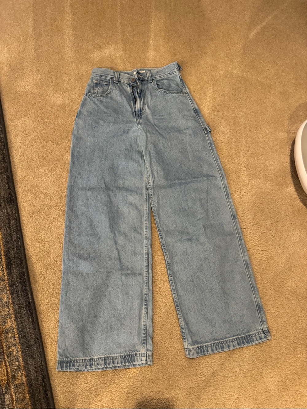 Levi's Light Blue Wide-Leg Jeans for Women